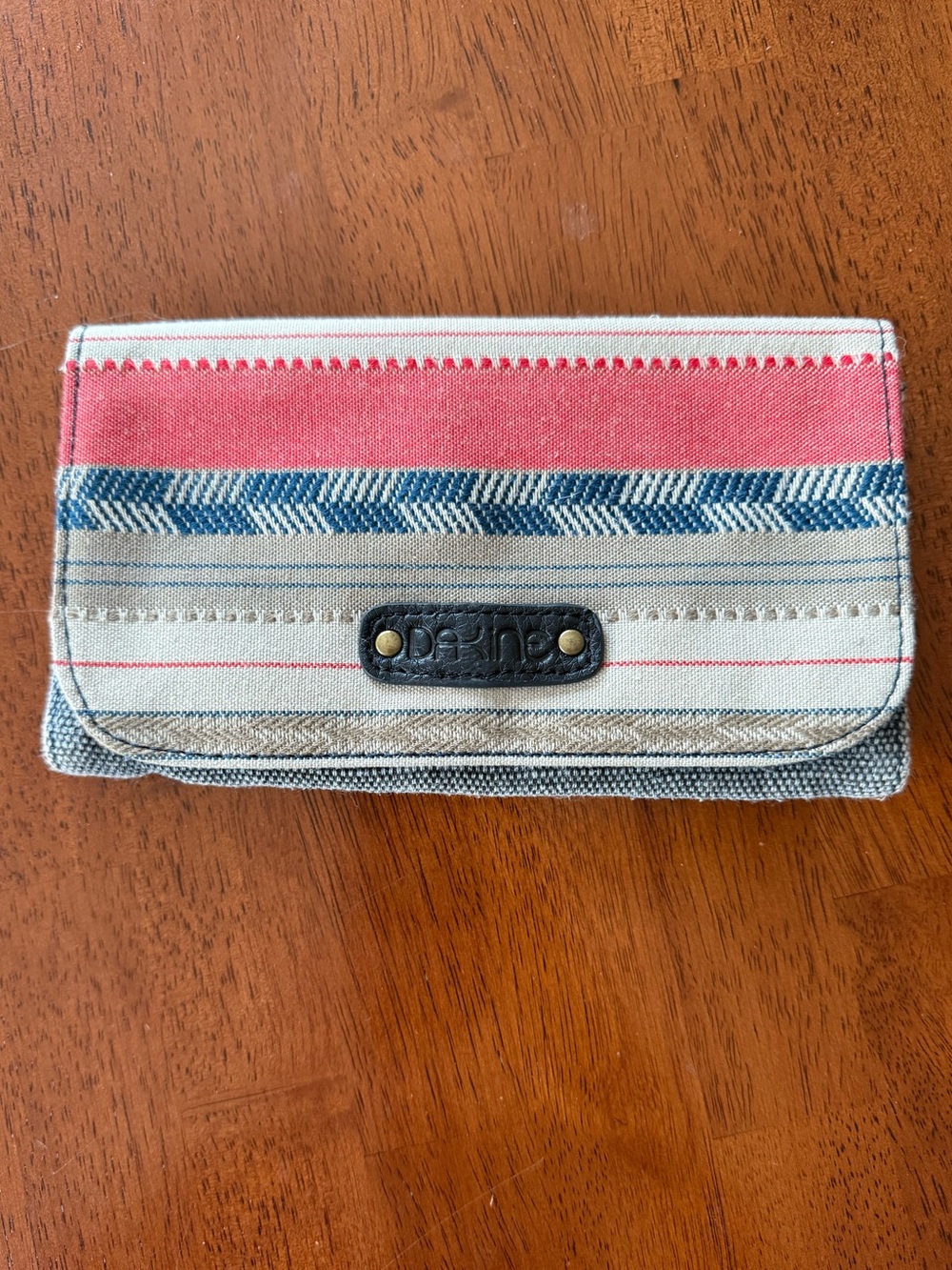 Dakine Striped Canvas Wallet